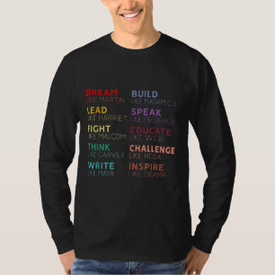 Führende Persönlichkeiten der Schwarzen Geschichte T-Shirt