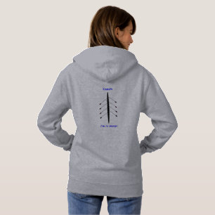 Führender Ruderwagen Hoodie