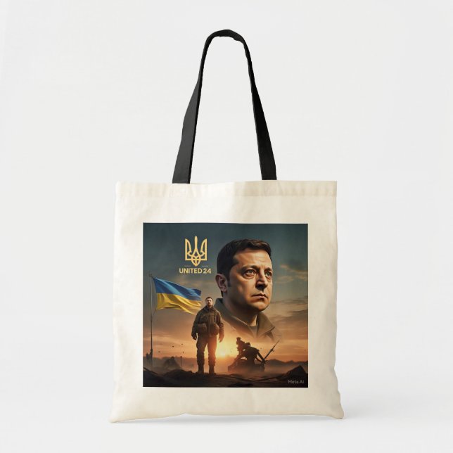 Führer der Ukraine Zelenskyy Tragetasche (Vorne)