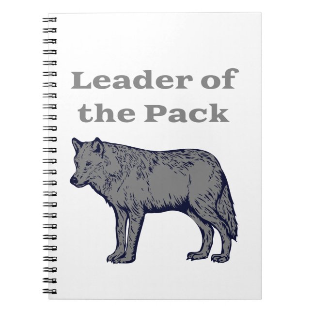 Führer des Pack Wolf Notizblock (Vorderseite)