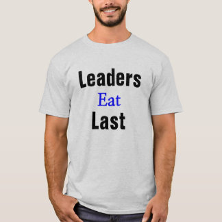 Führer essen letztes T-Stück T-Shirt