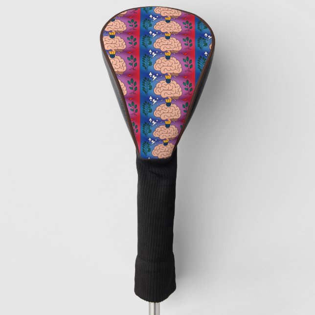 Führerabdeckung für Golf Club Headcover (Vorderseite)