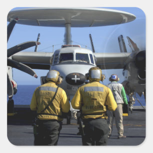 Führerraumdirektoren Quadratischer Aufkleber