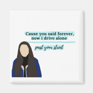 Führerschein für Olivia rodrigo magnet