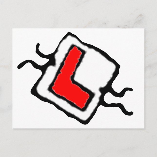 Führerschein Postkarte (Vorderseite)