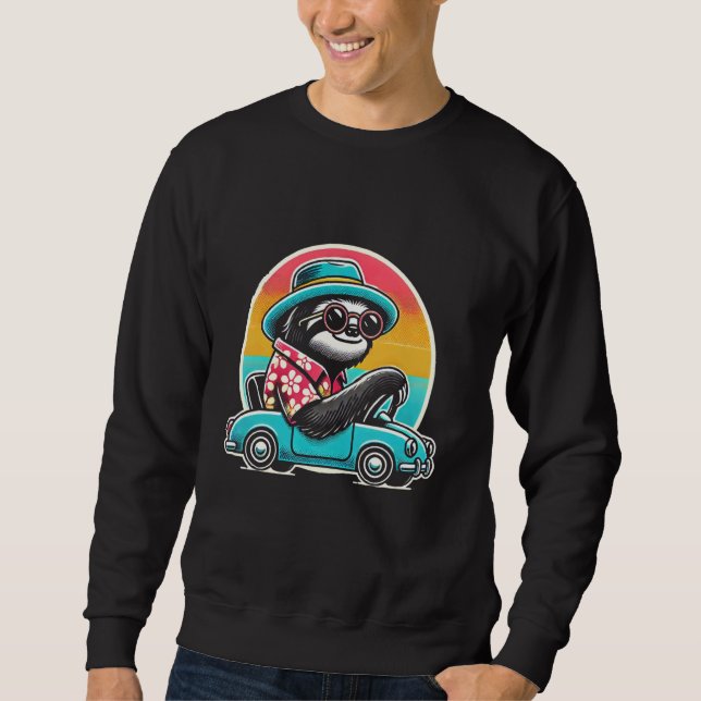 Führerschein-Slotfahrzeug Sweatshirt (Vorderseite)