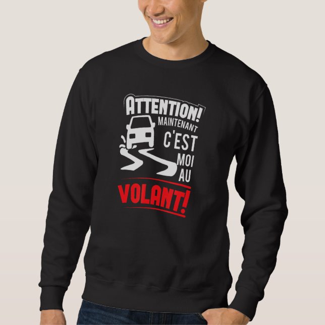 Führerscheinprüfung des Fahrers Führerschein 1 Sweatshirt (Vorderseite)