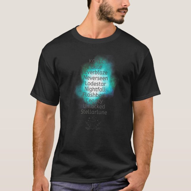Führung der Buchtitel der verlorenen Städte T-Shirt (Vorderseite)