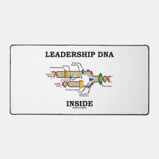 Führung der DNA innerhalb des molekularen Biologie Schreibtischunterlage