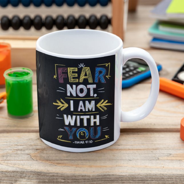 Führung des Lichts mitten in der Dunkelheit Kaffeetasse (Von Creator hochgeladen)