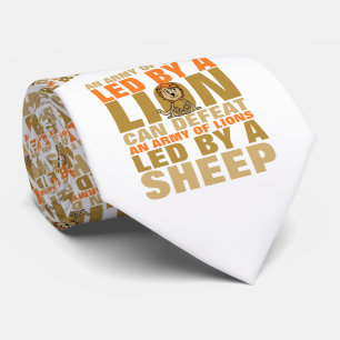 Führung durch Löwe Krawatte