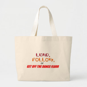 "Führung, folgen" Tasche