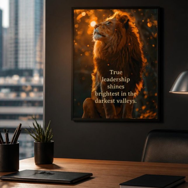 Führung und Mut Poster (Von Creator hochgeladen)