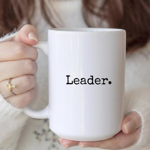 Führungskaffeetasse Führungs-Geschenk für Chef & T Kaffeetasse
