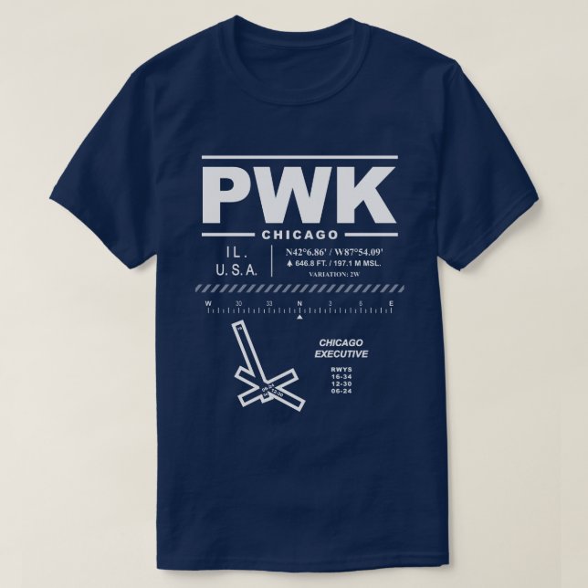 Führungskraft Chicago PWK T - Shirt (Design vorne)