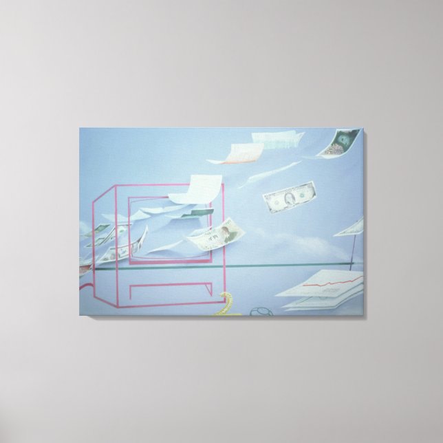 FÜHRUNGSKRAFT I LEINWANDDRUCK (Vorderseite)