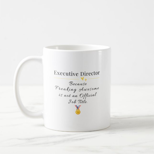 Führungskraft Kaffeetasse (Links)