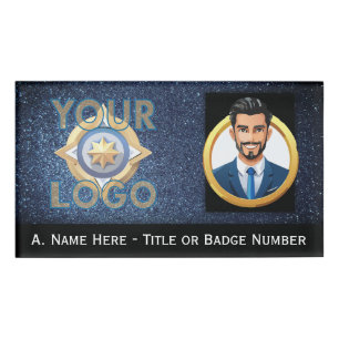 Führungskraft Security VIP Personal Private Ermitt Namenschild