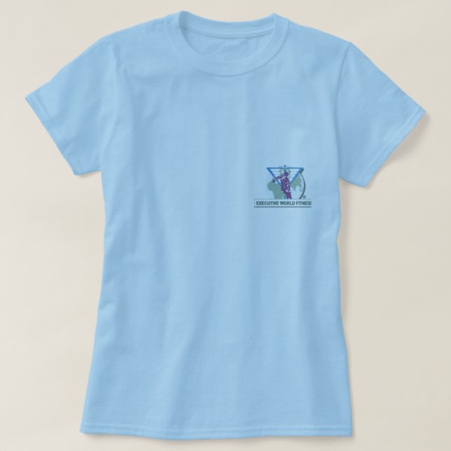 Führungskraft-WeltFitness-T-Shirt T-Shirt (Design vorne)