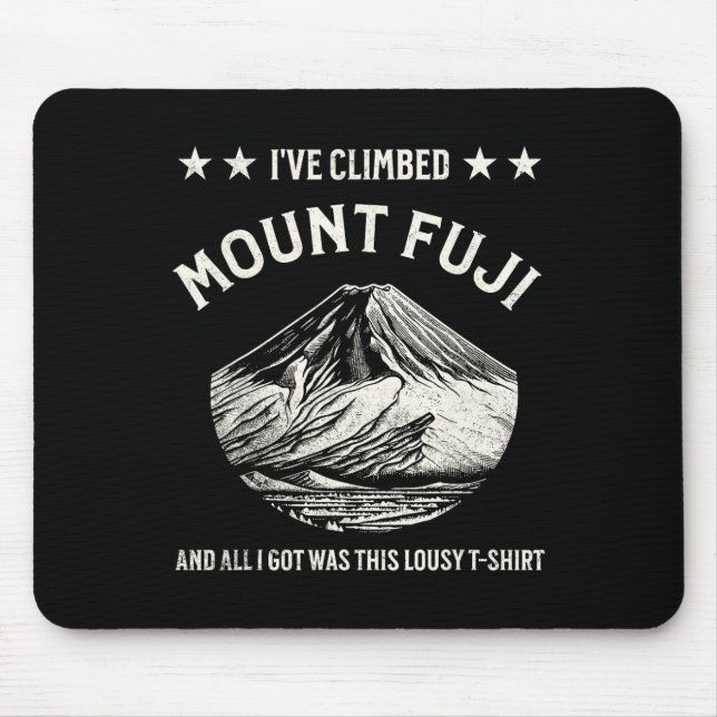 Fuji-Berggipfel, Klettern, Wandern  Mousepad (Vorne)