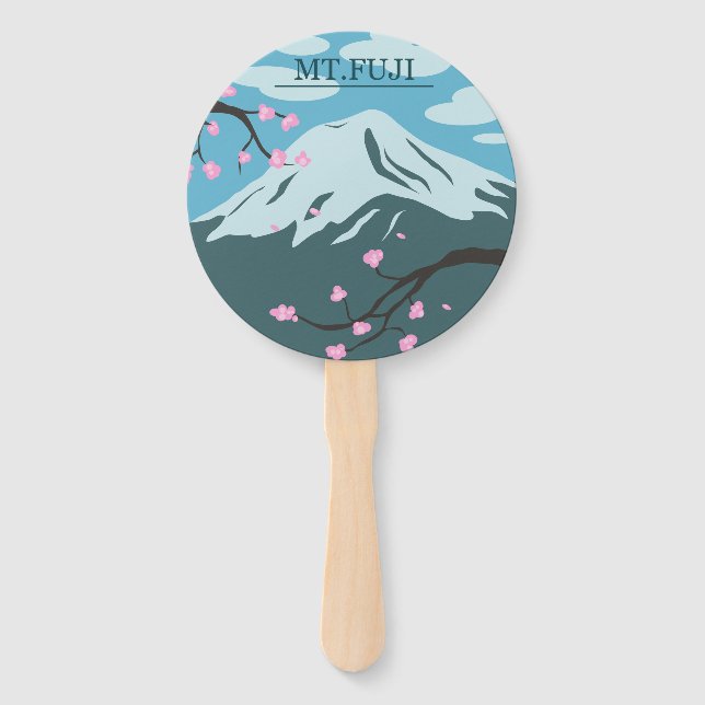 Fuji Fächer (Vorderseite)