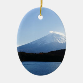 Fuji Fuji Lake Kawaguchi Keramik Ornament