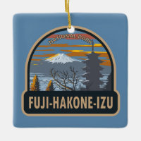 Fuji-Hakone-Izu Nationalpark Japan Art Vintag