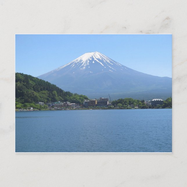 Fuji Japan Postkarte (Vorderseite)