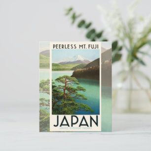 Fuji Japan Reiseplakat Vintage Kunst