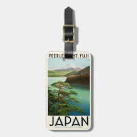 Fuji Japan Reiseplakat Vintage Kunst