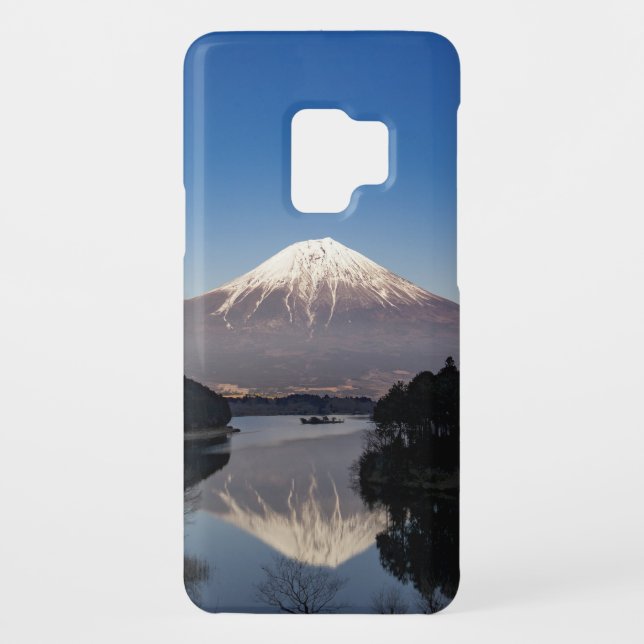 Fuji Lake Reflection Case-Mate Samsung Galaxy Hülle (Rückseite)