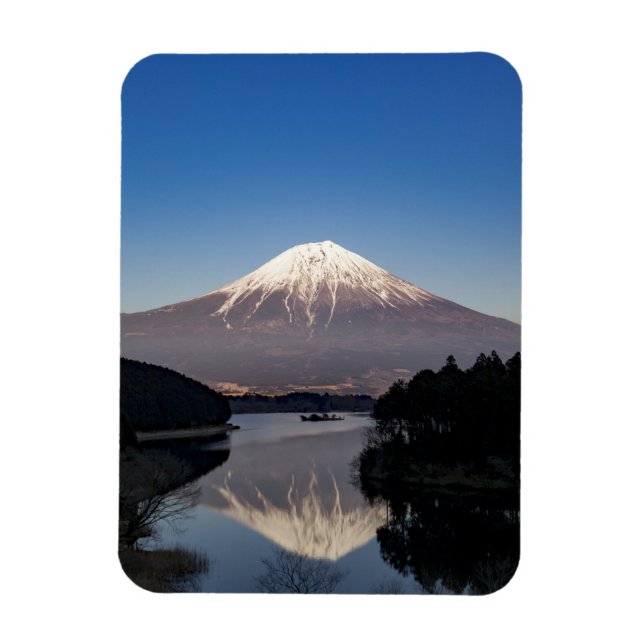 Fuji Lake Reflection Magnet (Vertikal)