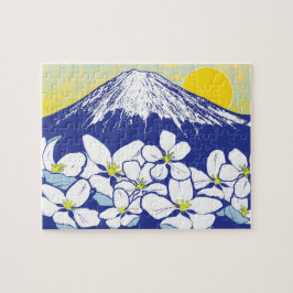 Fuji-Puzzle für Colorblind-Menschen (8x10 m) Puzzle
