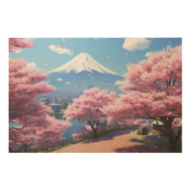 Fuji Sakura, japanische Blossom Art