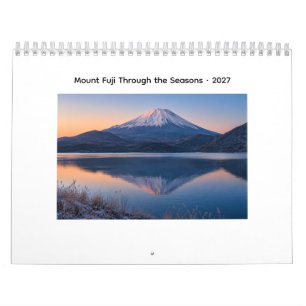 Fuji-san durch die Jahreszeiten 2027 Kalender