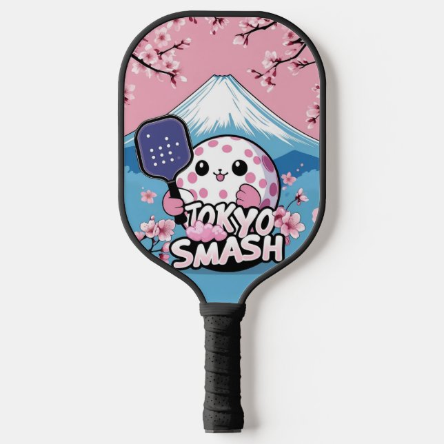Fuji Smash - Tokyo Pickleball Design Schläger (Vorderseite)