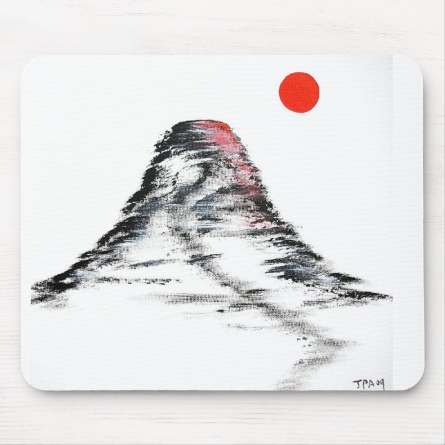 Fuji Sun Rise Mousepad (Vorne)