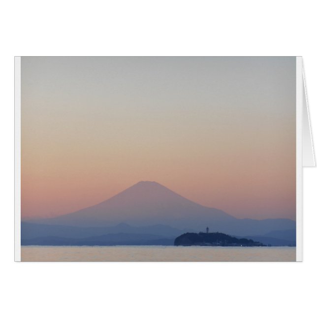 Fuji Sunset (Vorderseite (Horizontal))