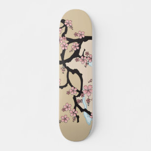 Fuji und Kirschblüte: Skateboard Skateboard