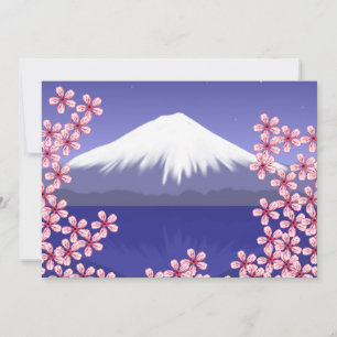 Fuji und Sakura blühen