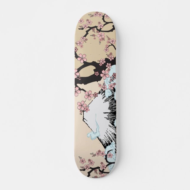 Fuji und Sakura: Skateboard (Vorne)