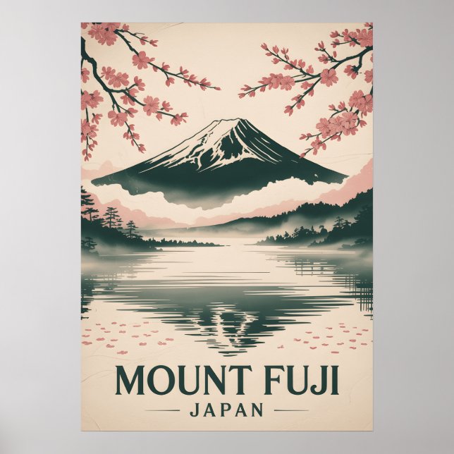 Fujisan Japan Poster (Vorne)