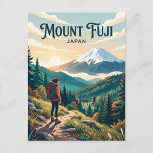 Fujisan Japan Postkarte