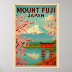 Fujisan Japan V01 Poster