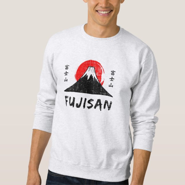 Fujisan  sweatshirt (Vorderseite)
