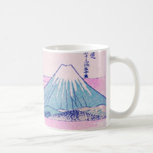Fujisan Ukiyo-e japanische Vintage-Kunst Kaffeetasse