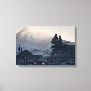 Fujisan von Mizukubo (1932) - Takahashi Leinwanddruck
