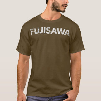 Fujisawa Japan gestörter grafischer T - Shirt