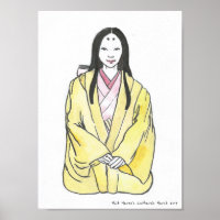 Fujiwara Lady - Alte historische japanische Mode