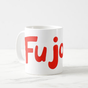 Fujoshi Red Fan Slogan Kaffeetasse